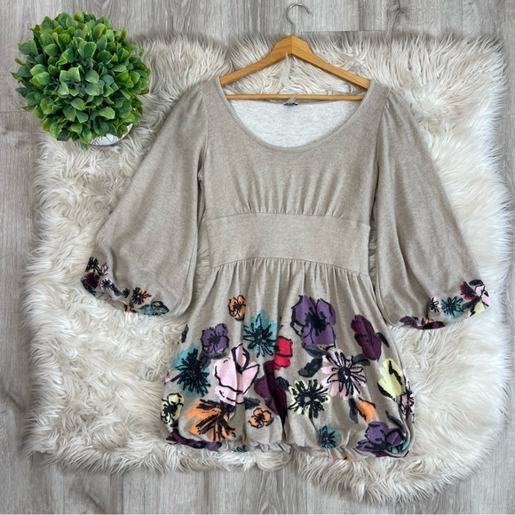 Missoni Dresses & Skirts - Missoni Y2K Flower Bubble Hem Wool Blend Dress